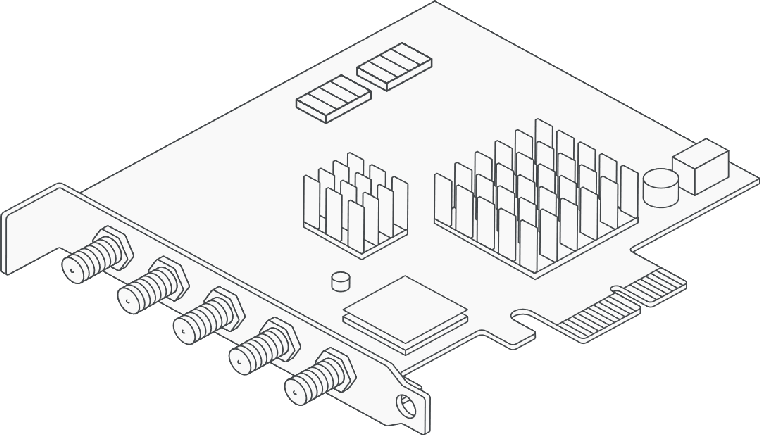 First Amarisoft PCIe SDR based on AD9361